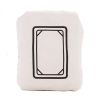 Cute Mahjong Small Plush Stuffed Toy Sofa Bed Decorative Throw Pillow Cushion; White Haku - Default