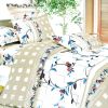 Blancho Bedding - [Palace Wall] 100% Cotton 4PC Duvet Cover Set (Queen Size)(Comforter not included) - BLANCHOMH01034-3