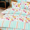 Blancho Bedding - [Blooming Flowers] 100% Cotton 3PC Duvet Cover Set (Twin Size)(Comforter not included) - BLANCHODDX01015-1
