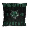 Binghamton OFFICIAL NCAA "Stacked" Woven Pillow; 20" x 20" - 1COL/13002/1162/RET