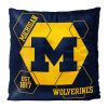 Michigan OFFICIAL NHL "Connector" Double Sided Velvet Pillow; 16" x 16" - 1COL/23500/0021/RET