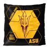 Arizona State OFFICIAL NHL "Connector" Double Sided Velvet Pillow; 16" x 16" - 1COL/23500/0086/RET