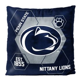 Penn State OFFICIAL NHL "Connector" Double Sided Velvet Pillow; 16" x 16" - 1COL/23500/0024/RET