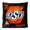 Oklahoma State OFFICIAL NHL "Connector" Double Sided Velvet Pillow; 16" x 16" - 1COL/23500/0013/RET