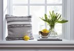 Ashley Yarnley Gray/White Casual Pillow (Set of 4) A1001020 - as Pic