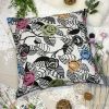 [Colorful Rose] Decorative Pillow Cushion / Floor Cushion (23.6 by 23.6 inches) - BETTINO-FJ-004