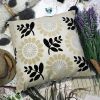 [Sun flower] Decorative Pillow Cushion / Floor Cushion (23.6 by 23.6 inches) - BETTINO-FJ-003