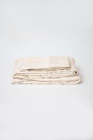 Omne Sleep 5-Piece Cream Microplush and Bamboo Split King Hypoallergenic Sheet Set