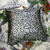 [Black Silver Mosaic] Decorative Pillow Cushion / Floor Cushion (23.6 by 23.6 inches) - BETTINO-FJ-011