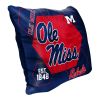 Mississippi OFFICIAL NHL "Connector" Double Sided Velvet Pillow; 16" x 16" - 1COL/23500/0054/RET