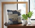 Ashley Gibbend Blue/Gray/White Casual Pillow A1000926P - as Pic