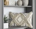 Ashley Liviah Tan/Cream/Gray Casual Pillow (Set of 4) A1000540 - as Pic