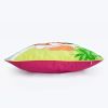 [Bunny & Carrot] Embroidered Applique Pillow Cushion / Floor Cushion (19.7 by 19.7 inches) - ONITIVA-DP006