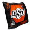 Oklahoma State OFFICIAL NHL "Connector" Double Sided Velvet Pillow; 16" x 16" - 1COL/23500/0013/RET