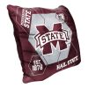 Mississippi State OFFICIAL NHL "Connector" Double Sided Velvet Pillow; 16" x 16" - 1COL/23500/0056/RET