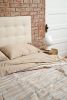 Omne Sleep 4-Piece Khaki Brushed Microfiber Full Hypoallergenic Sheet Set - Default