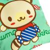 [Green Candy Bear] Decorative Pillow Cushion / Floor Cushion (15.8 by 15.8 inches) - BN-DP002