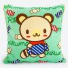 [Green Candy Bear] Decorative Pillow Cushion / Floor Cushion (15.8 by 15.8 inches) - BN-DP002