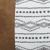 Ashley Lanston Caramel/Black/White Casual Pillow (Set of 4) A1000997 - as Pic