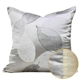 Light Luxury Orange Khaki Club Pillow (Option: 50x50cmPillowcase Pillowcase-Khaki AB Non Rolled Style)