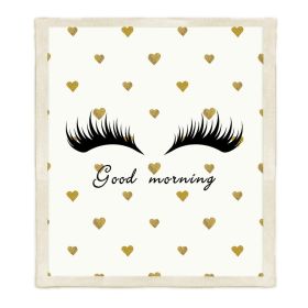 Thickened Double-layer Eye  Digital Printed Airable Cover Square Blanket (Option: 9-150 âˆšÃ³ 130cm)