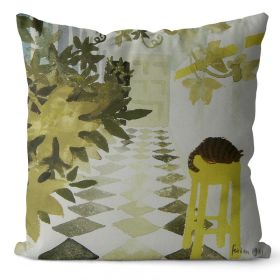 Home Art Oil Painting Pillow Cover (Option: MMS01 3-45x45cm Cotton And Linen)
